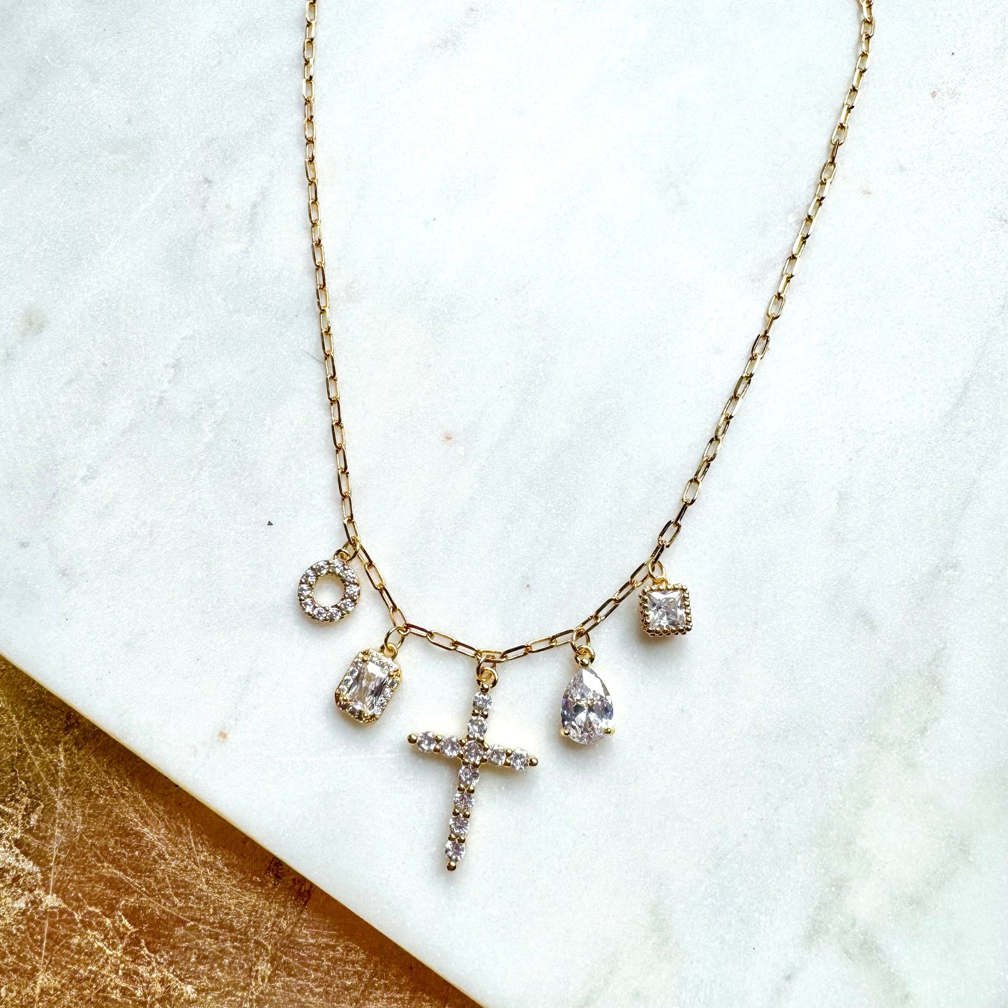 O’Lolly CZ Charm Necklace S2